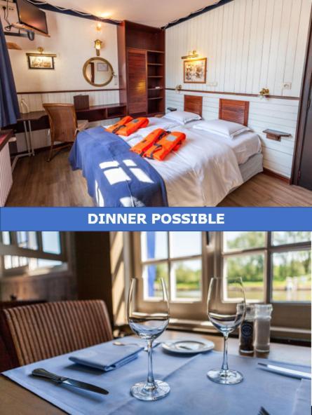 Boat Hotel De Barge Bruges Exterior foto