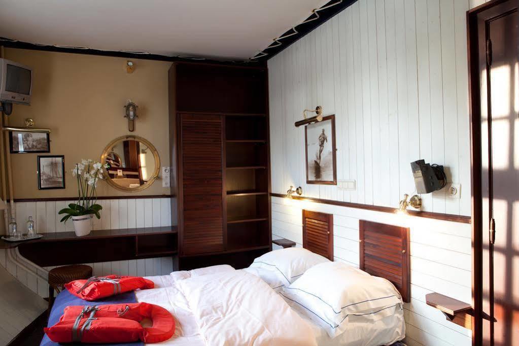 Boat Hotel De Barge Bruges Exterior foto