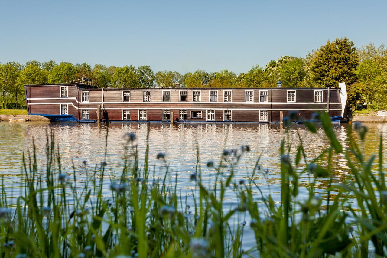 Boat Hotel De Barge Bruges Exterior foto