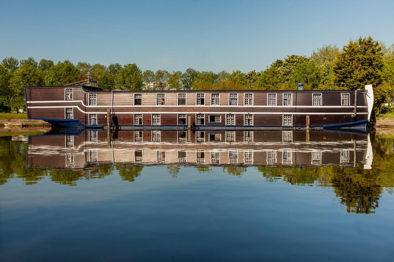 Boat Hotel De Barge Bruges Exterior foto