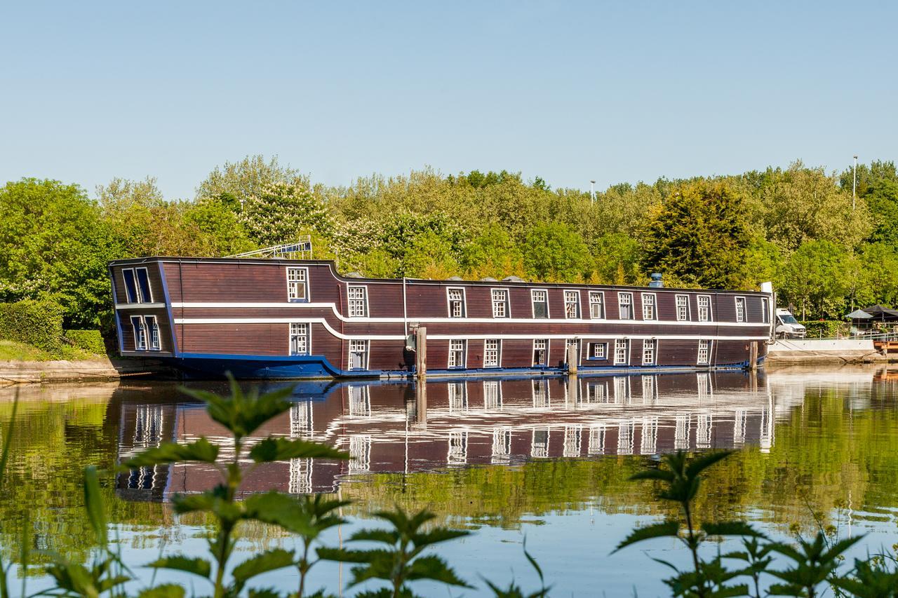 Boat Hotel De Barge Bruges Exterior foto